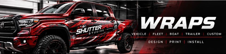 Vehicle wraps: cars, trucks, fleets, trailers